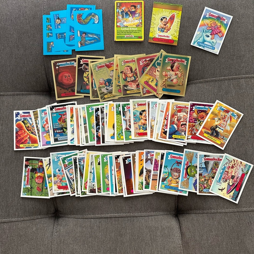 Garbage Pail Kids Trading Card Collection